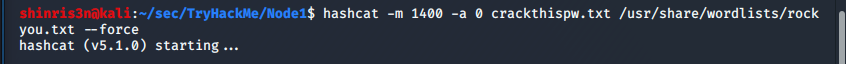 Hashcat 1